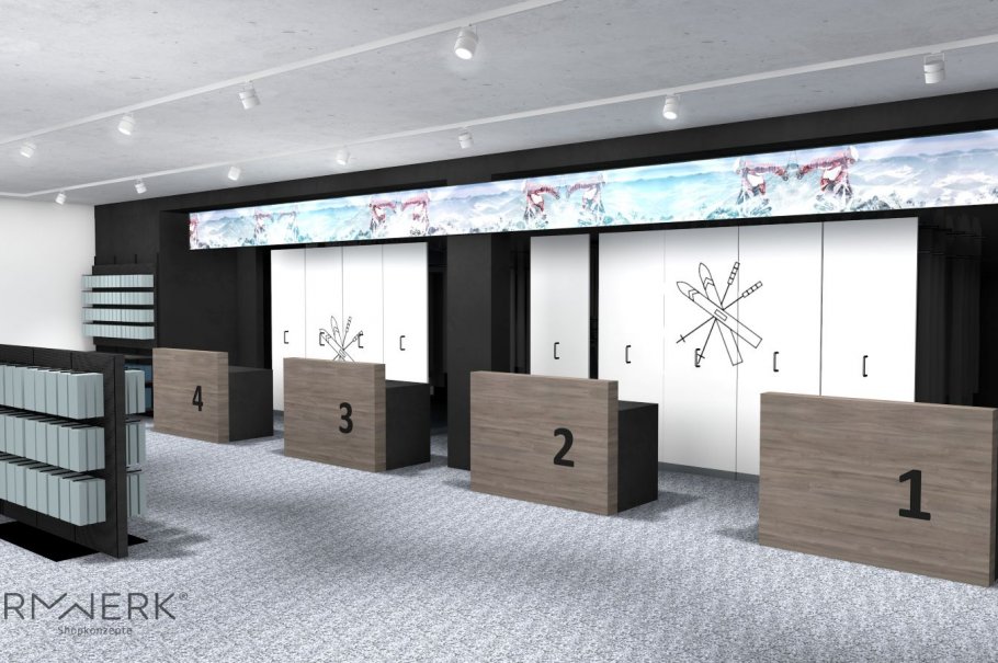 Filiale Kieserlbahn Talstation Visualisierung
