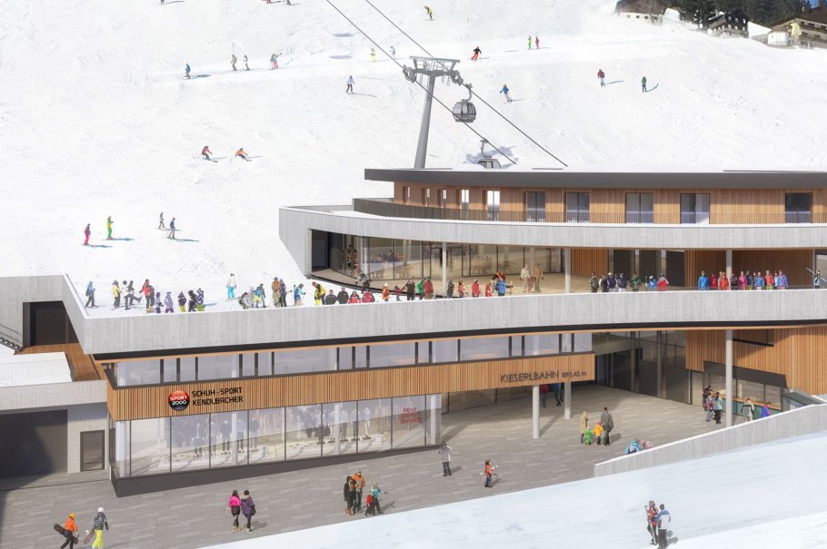 Filiale Kieserlbahn Talstation Visualisierung
