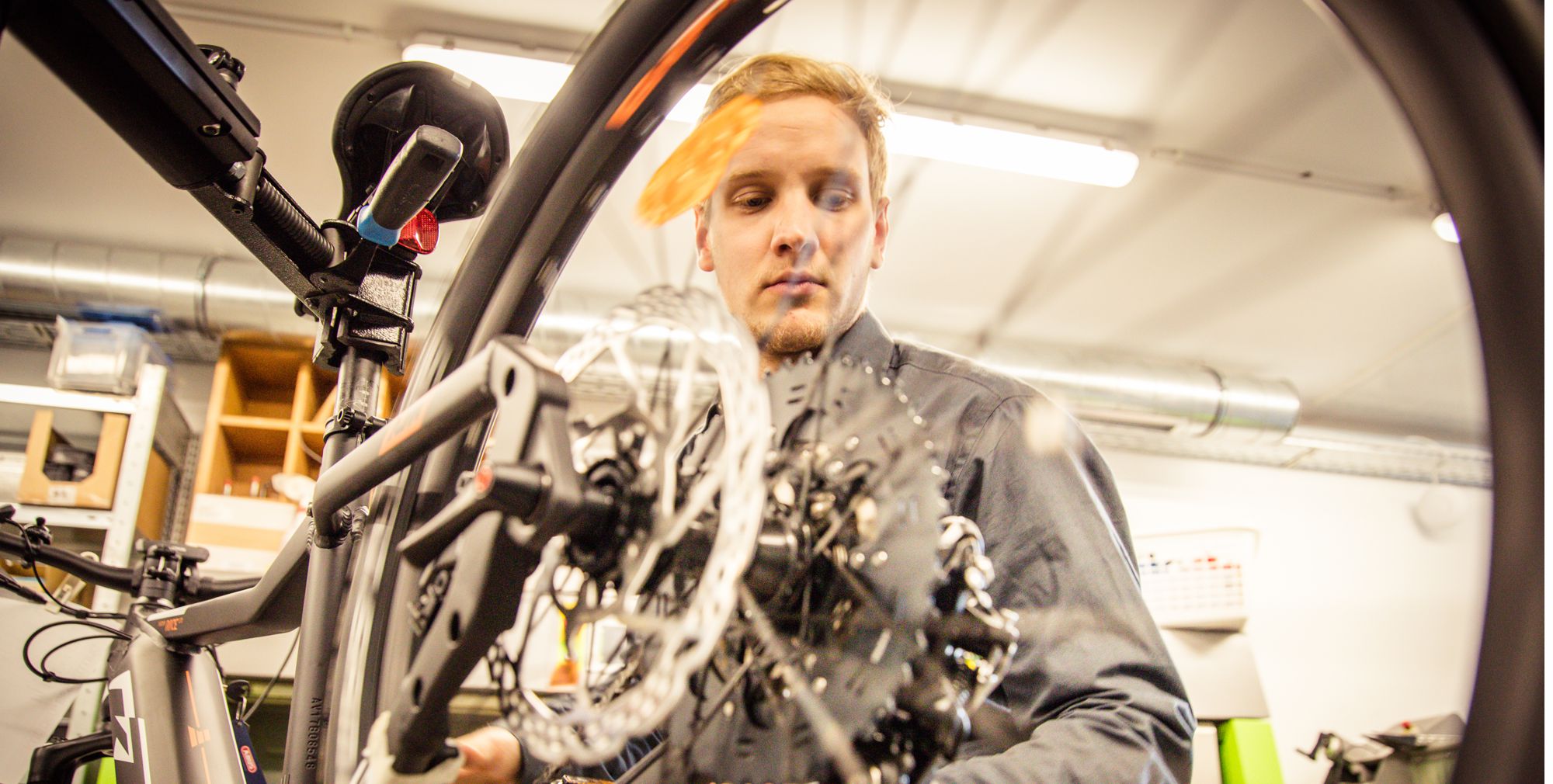 Bikeservice in der Bikewerkstatt in Großarl