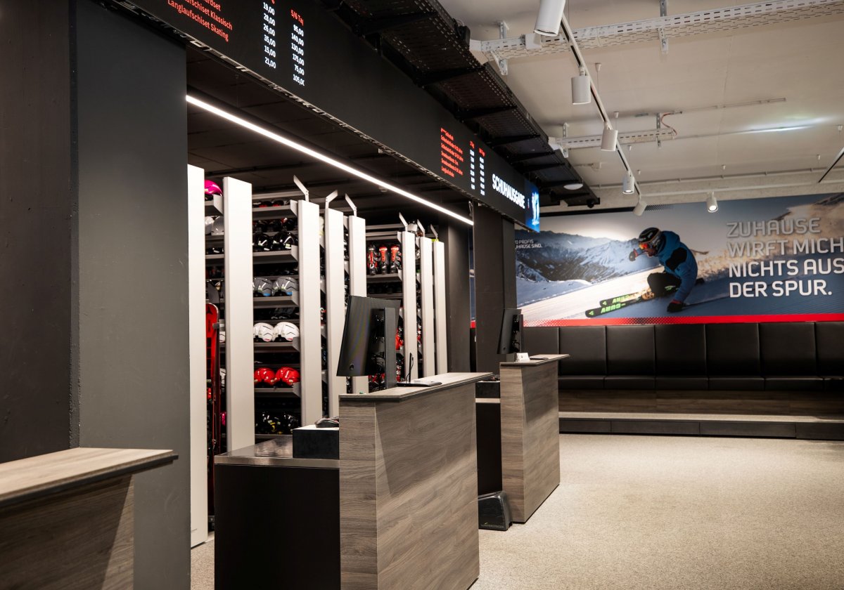 Verleih von Langlaufausr&uuml;stung bei Sport Kendlbacher