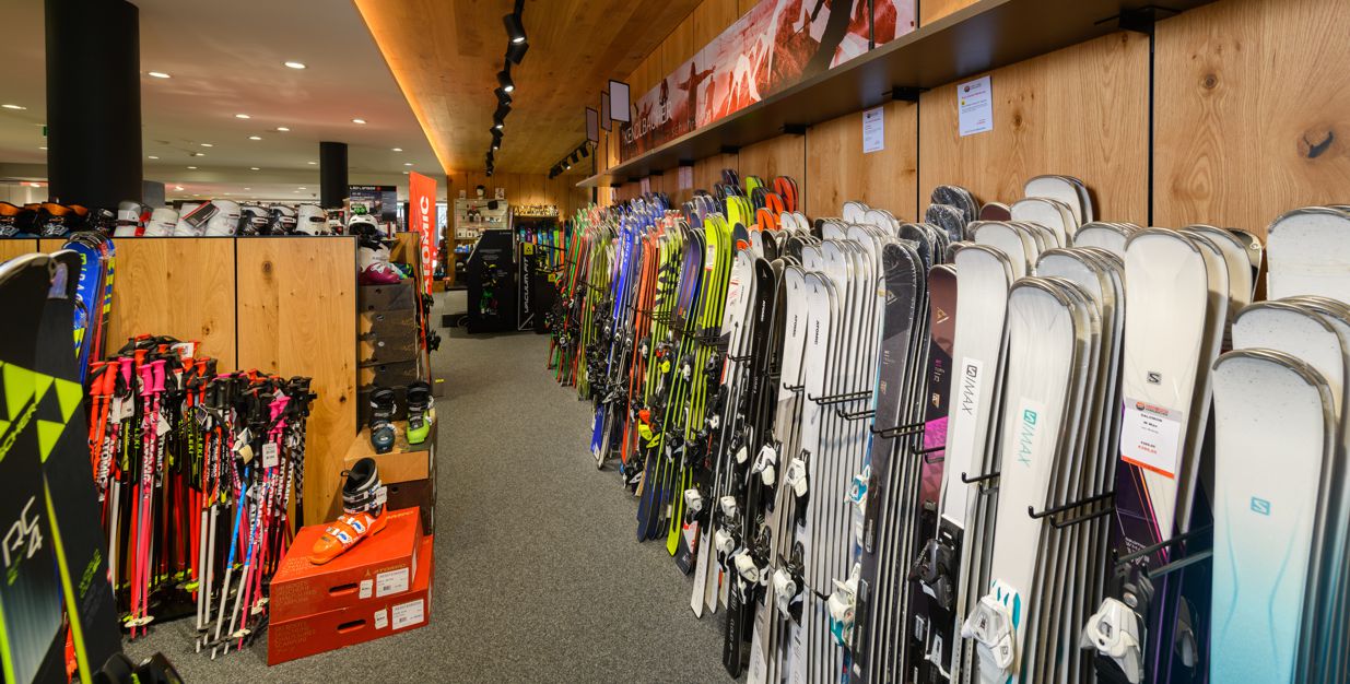 Wintersportartikel bei Schuh-Sport Kendlbacher